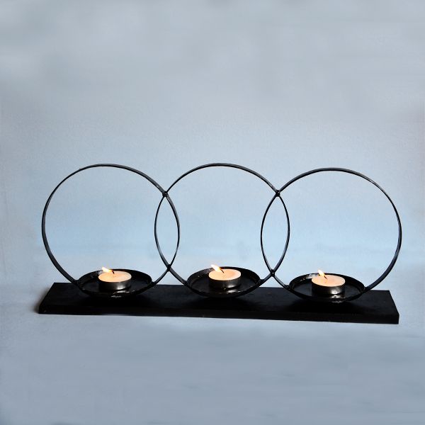Orbicular Candle Stand